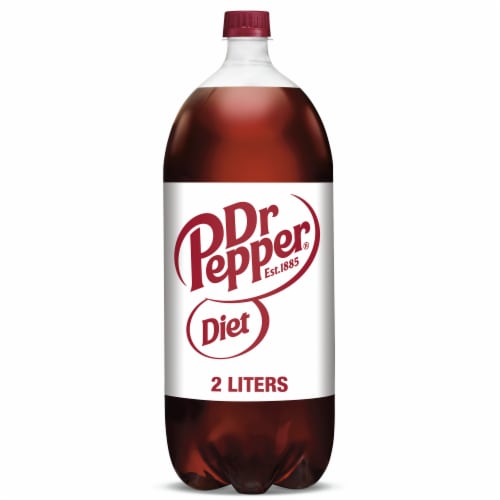 Diet Dr Pepper Soda Bottle