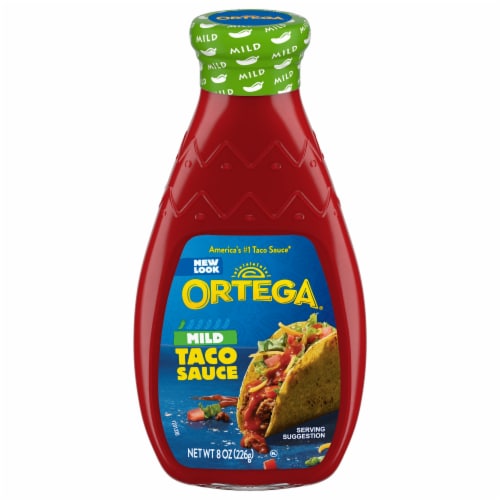 Ortega Original Thick and Smooth Mild Taco Sauce, Kosher, 8 oz