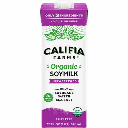Califia Farms® Organic Soy Milk Unsweetened