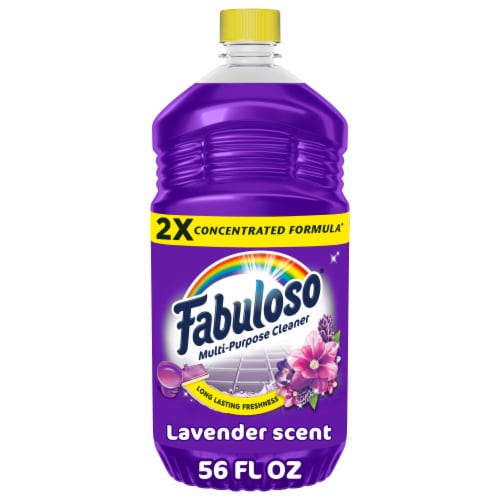 Fabuloso Multi Purpose Cleaner 2X Concentrated Formula Lavender Scent