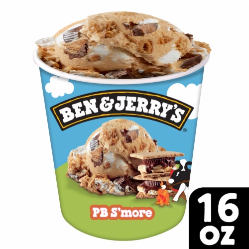 Ben & Jerry's PB S'more Marshmallow Ice Cream Pint
