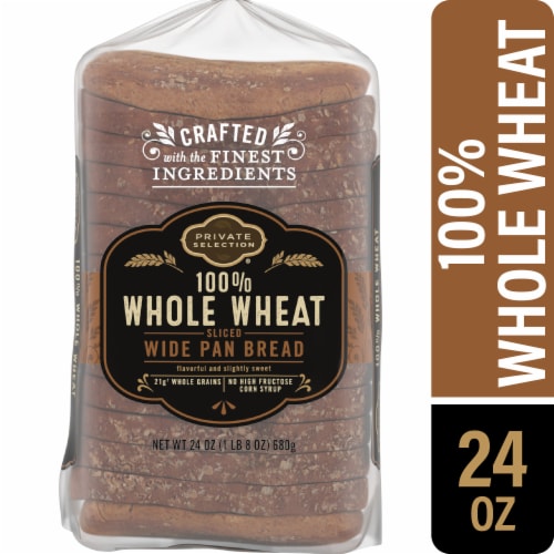 Private Selection® 100% Whole Wheat Bread Wide Pan