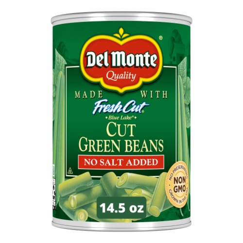 Del Monte No Salt Added Cut Green Beans