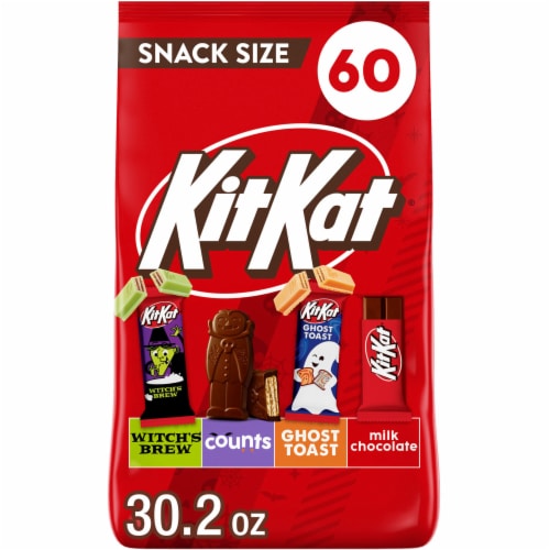 KIT KAT® Assorted Flavored Wafer Snack Size Halloween Candy Bulk Bag