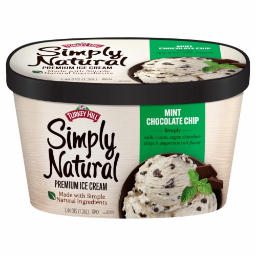 Turkey Hill® Simply Natural Mint Chocolate Chip Ice Cream Tub