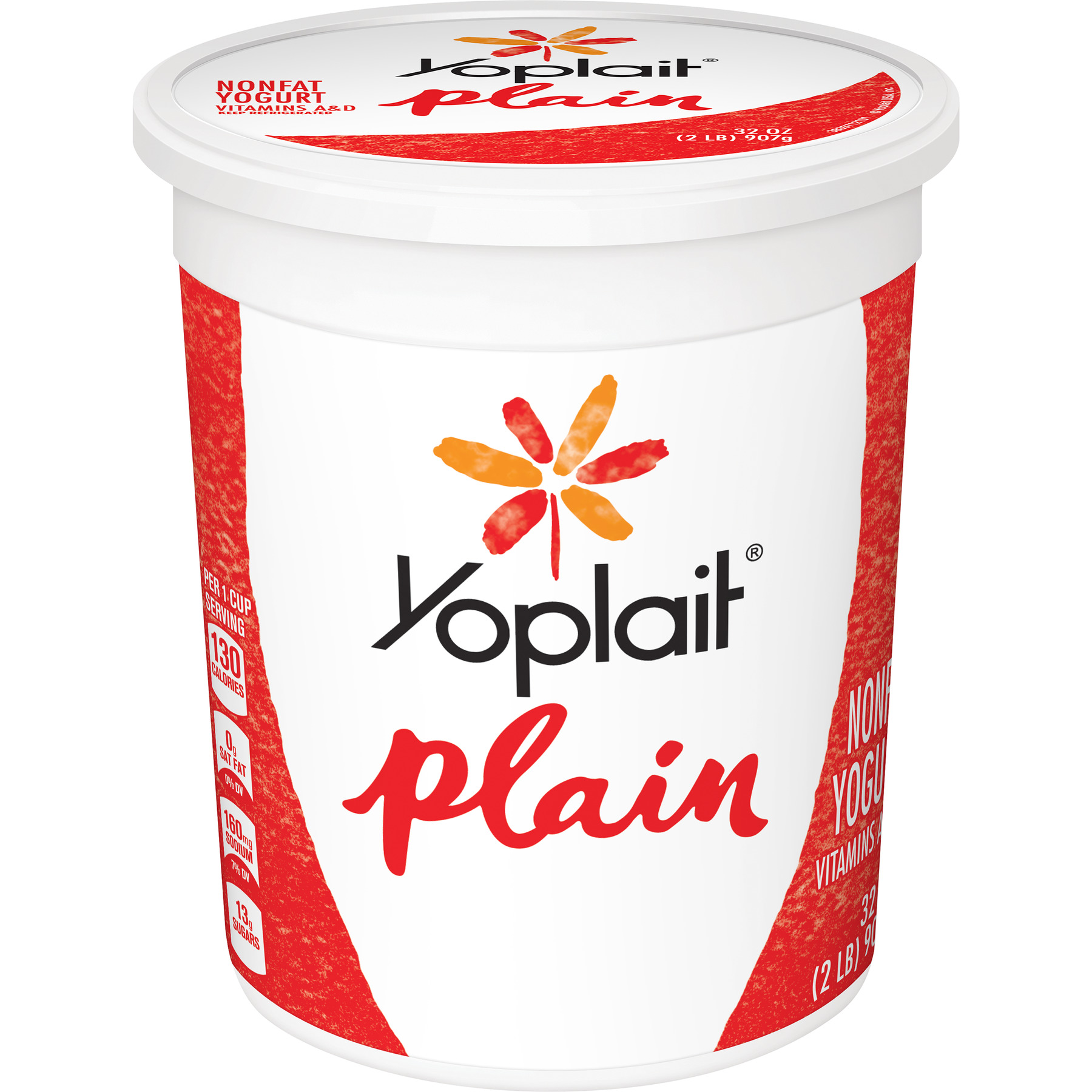 Yoplaint Nonfat Plain Yogurt