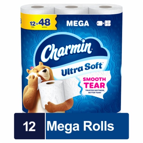 Charmin Ultra Soft Toilet Paper 12 Mega Rolls