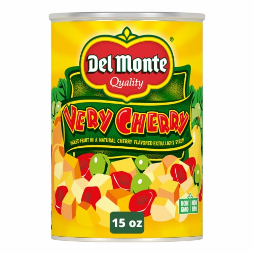 Del Monte Very Cherry Flavored Mixed Fruit in Extra Light Syrup
