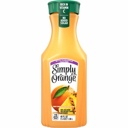 Simply Orange® with Pineapple Juice Bottle