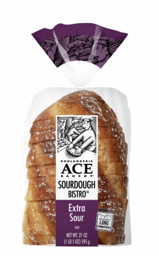 ACE Bakery® Extra Sour Sourdough Bistro Sliced Bread, 21 oz, 12 Slices