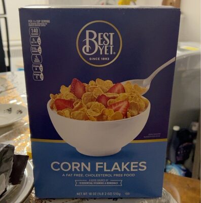Best Yet Corn Flakes 18oz