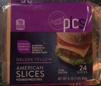 Price Chopper Deluxe Yellow American Slices 16oz
