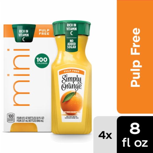 Simply® Pulp-Free Orange Juice Bottles