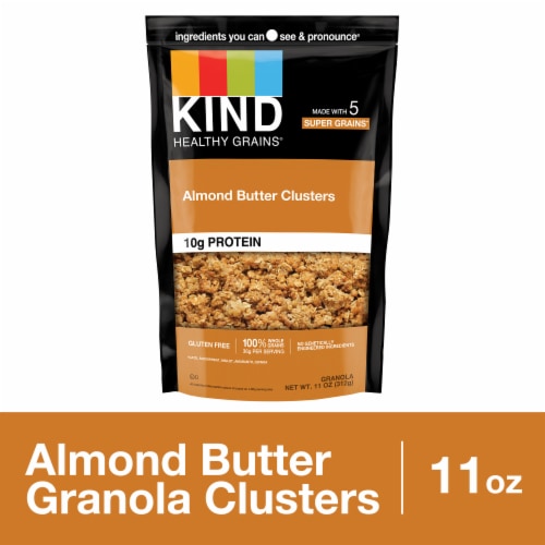 KIND Healthy Grains Almond Butter Protein Granola Clusters