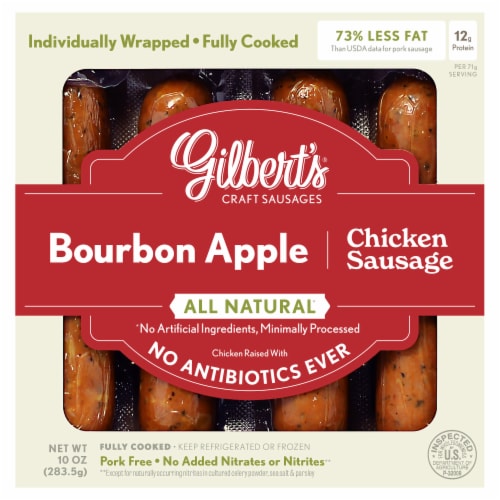 Gilbert's Bourbon Apple Chicken Sausage