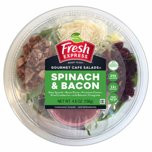 Fresh Express® Gourmet Fresh Salad® Spinach & Bacon Salad Kit