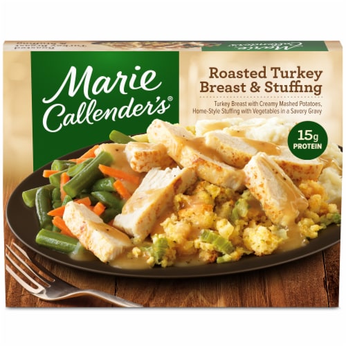 Marie Callender's Roasted Turkey Breast & Stuffing, Frozen Meal