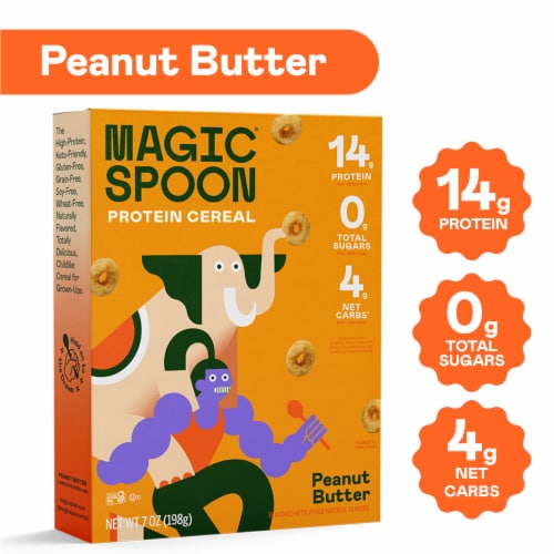 Magic Spoon® Peanut Butter High-Protein Grain-Free Breakfast Cereal