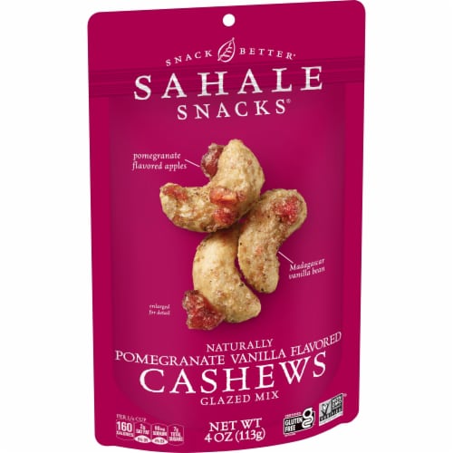 Sahale Snacks® Pomegranate Vanilla Flavored Cashews Glazed Mix