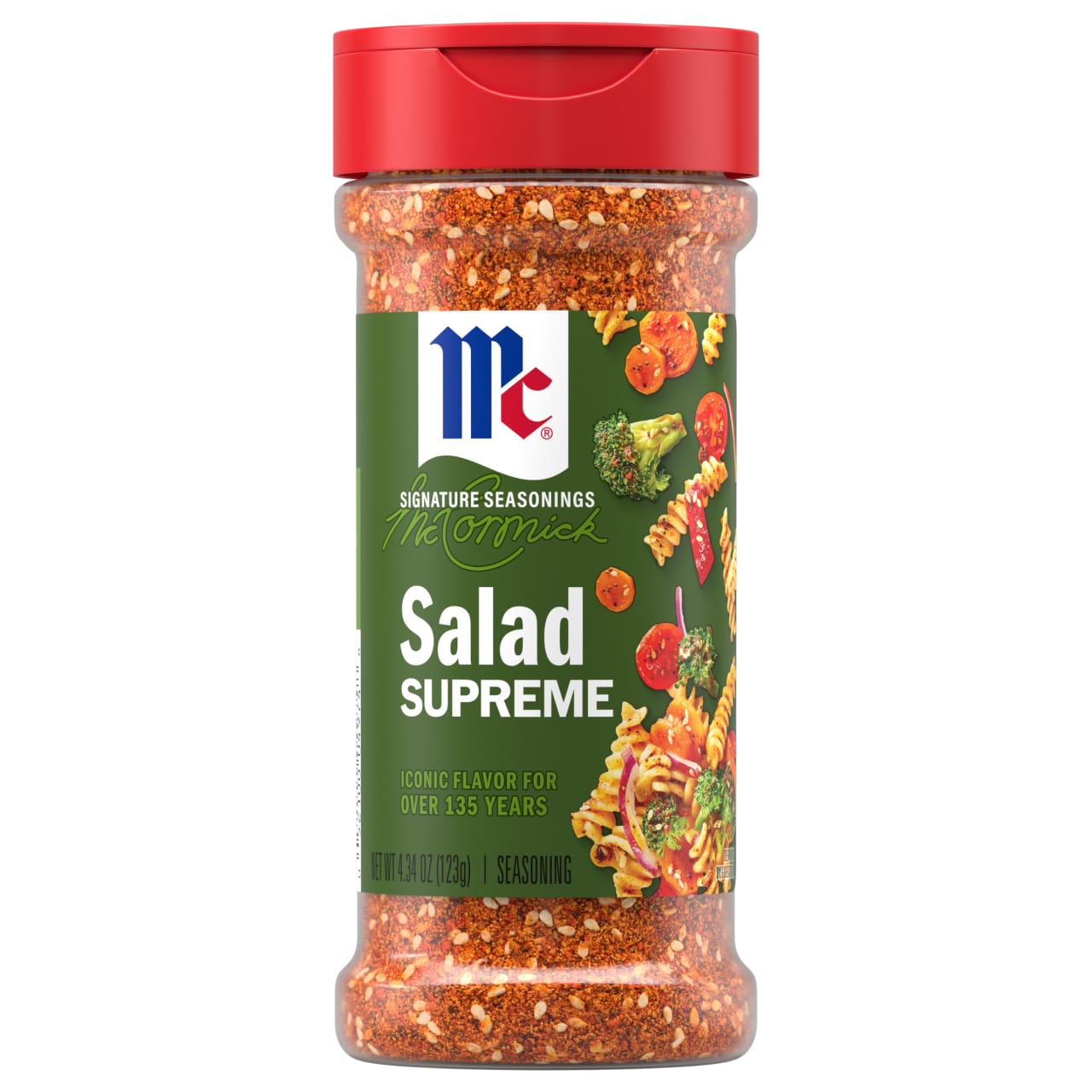 McCormick Perfect Pinch Gluten Free Salad Supreme Seasoning, 4.34 oz