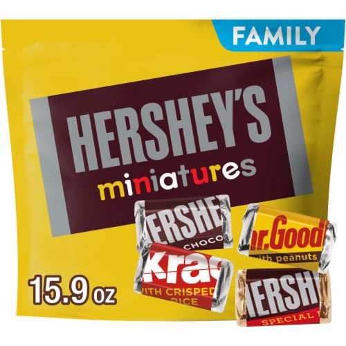 HERSHEY'S Miniatures Assorted Chocolate Candy Family Pack