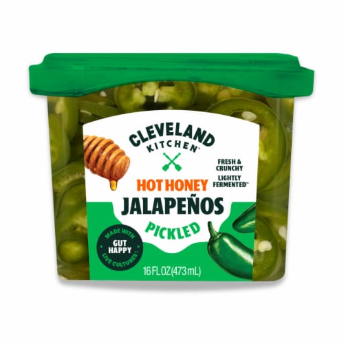 Cleveland Kitchen Hot Honey Jalapenos 16 fl oz