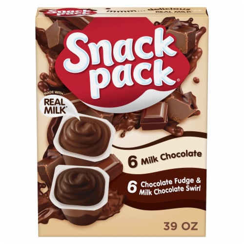Snack Pack Chocolate Pudding Cups Variety Pack