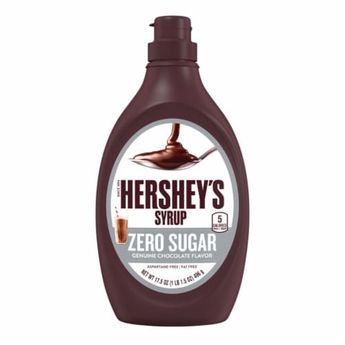 HERSHEY'S Zero Sugar Chocolate Syrup Bottle