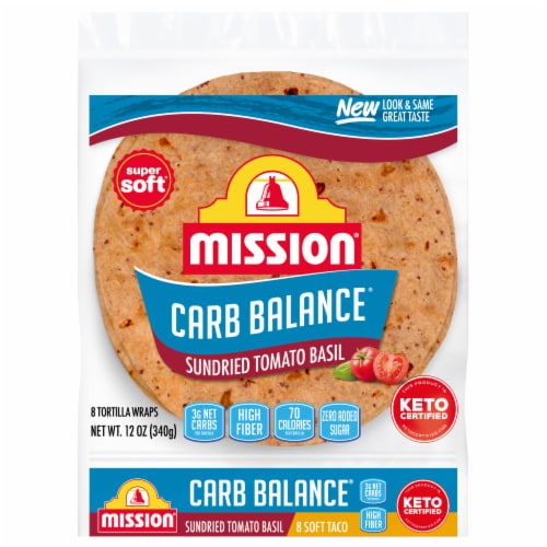 Mission Carb Balance Sundried Tomato Basil Tortilla Wraps