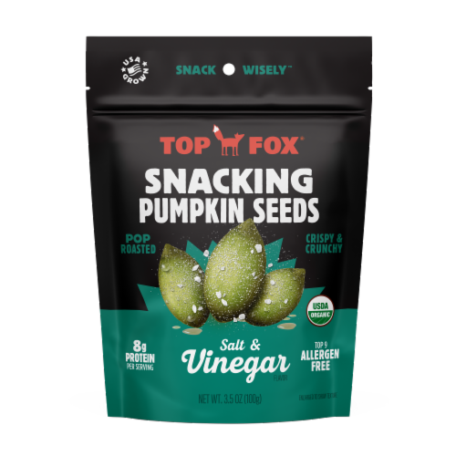 Top Fox® Pop-Roasted Salt & Vinegar Pumpkin Seeds
