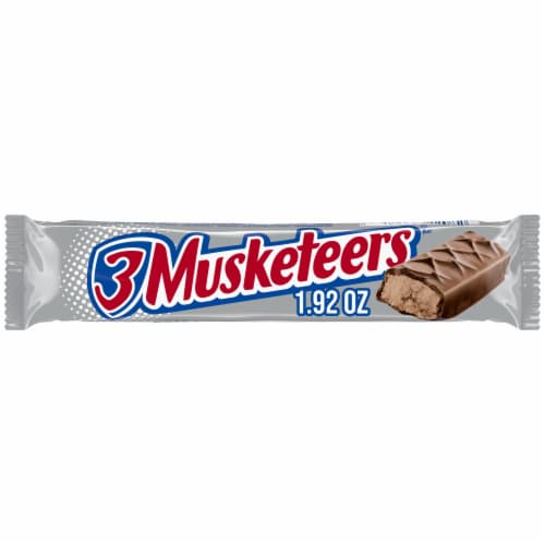 3 Musketeers Candy Milk Chocolate Full Size Bar