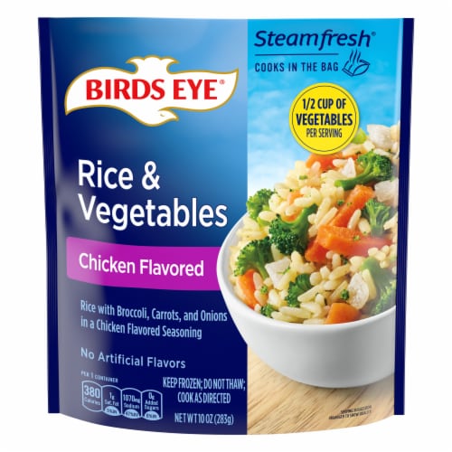 Birds Eye Steamfresh Seasoned Chicken Flavored Rice, Frozen Side