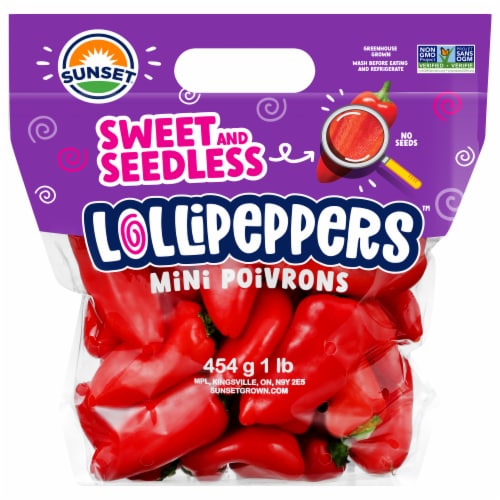 Sunset® LolliPeppers™ Seedless Mini Sweet Peppers