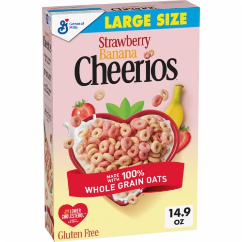 General Mills Strawberry Banana Cheerios Large Size Cereal