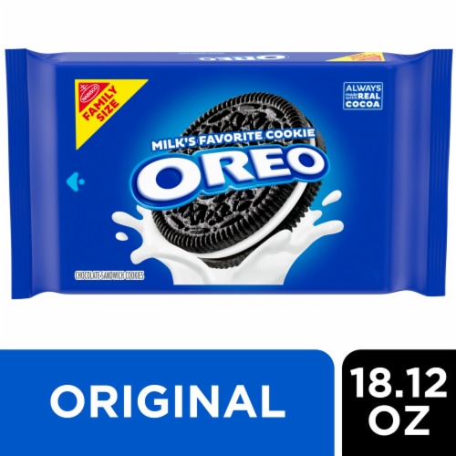 OREO Chocolate Sandwich Cookies Family Size