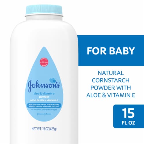 Johnson's Cornstarch Baby Powder with Aloe & Vitamin E