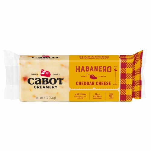 Cabot® Habanero Cheddar Block Cheese