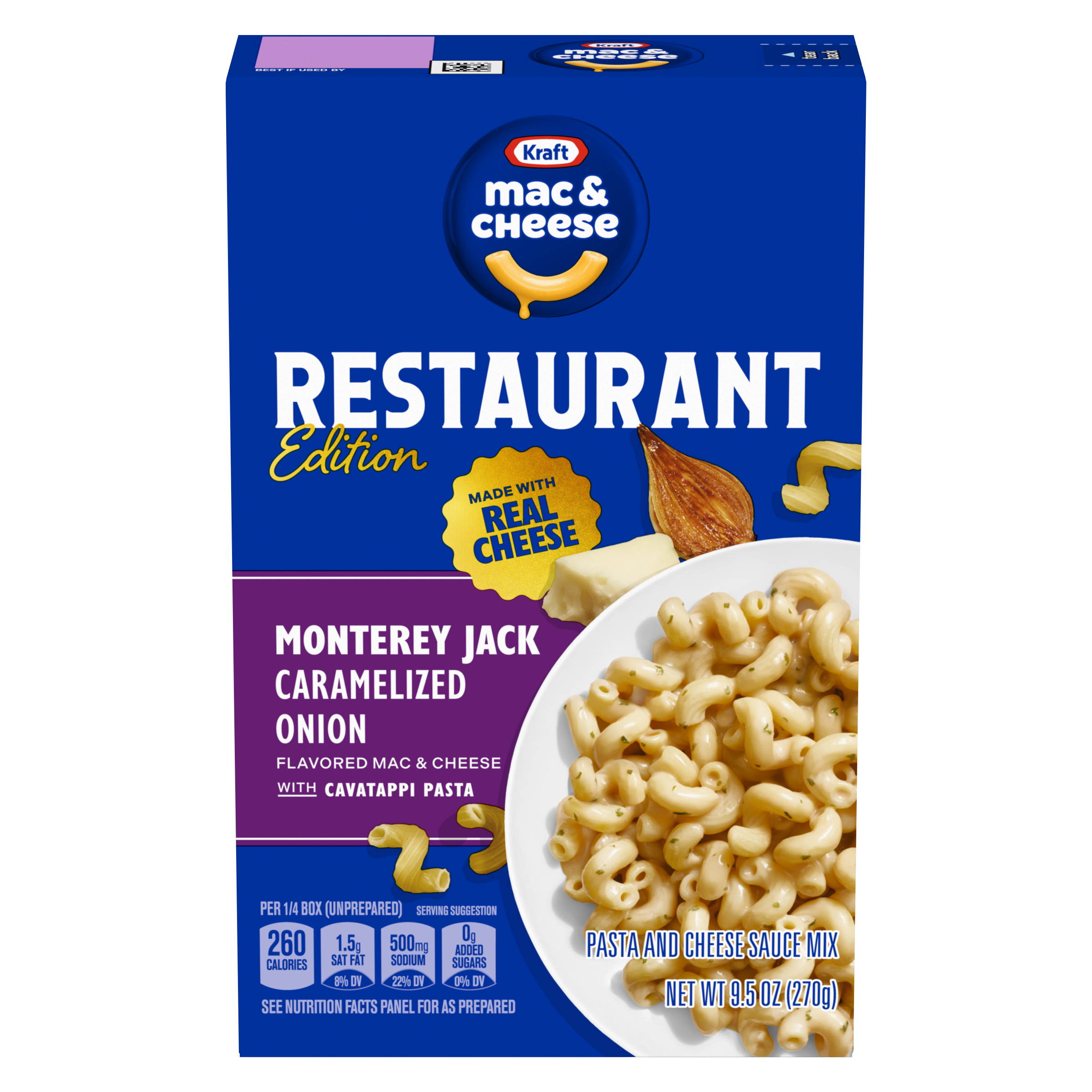 Monterey Jack Caramelized Onion Mac & Cheese Macaroni and Cheese Dinner