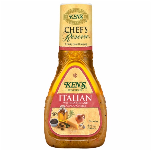 Ken's® Steak House Italian With Garlic and Asiago Cheese Dressing