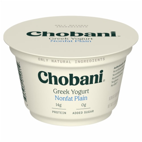 Chobani® Plain Nonfat Greek Yogurt Cup