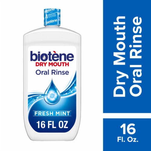 Biotene, Dry Mouth, Oral Rinse Mouthwash, Fresh Mint, Soothing Moisturization