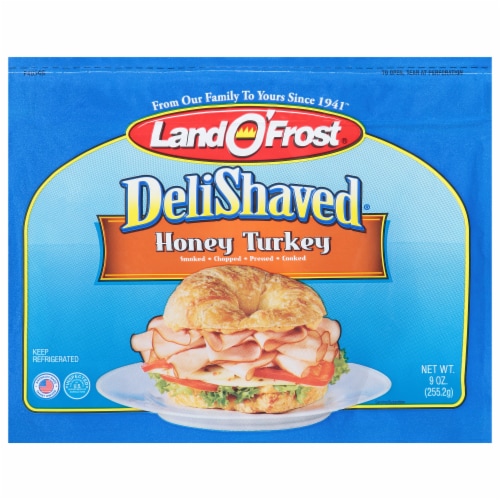 Land O'Frost Deli Shaved Honey Turkey 8oz
