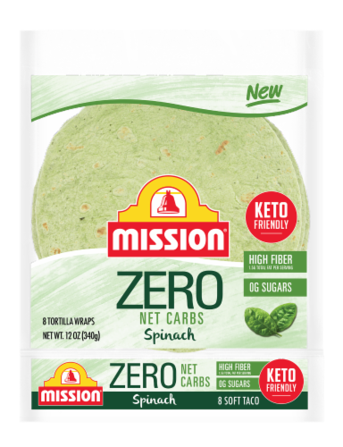Mission® Zero Net Carbs Spinach Tortillas