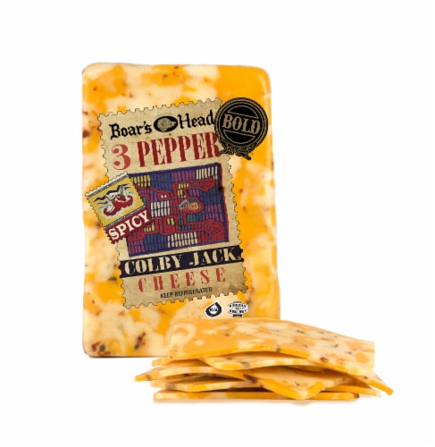 Boar’s Head Bold 3 Pepper Colby Jack Cheese