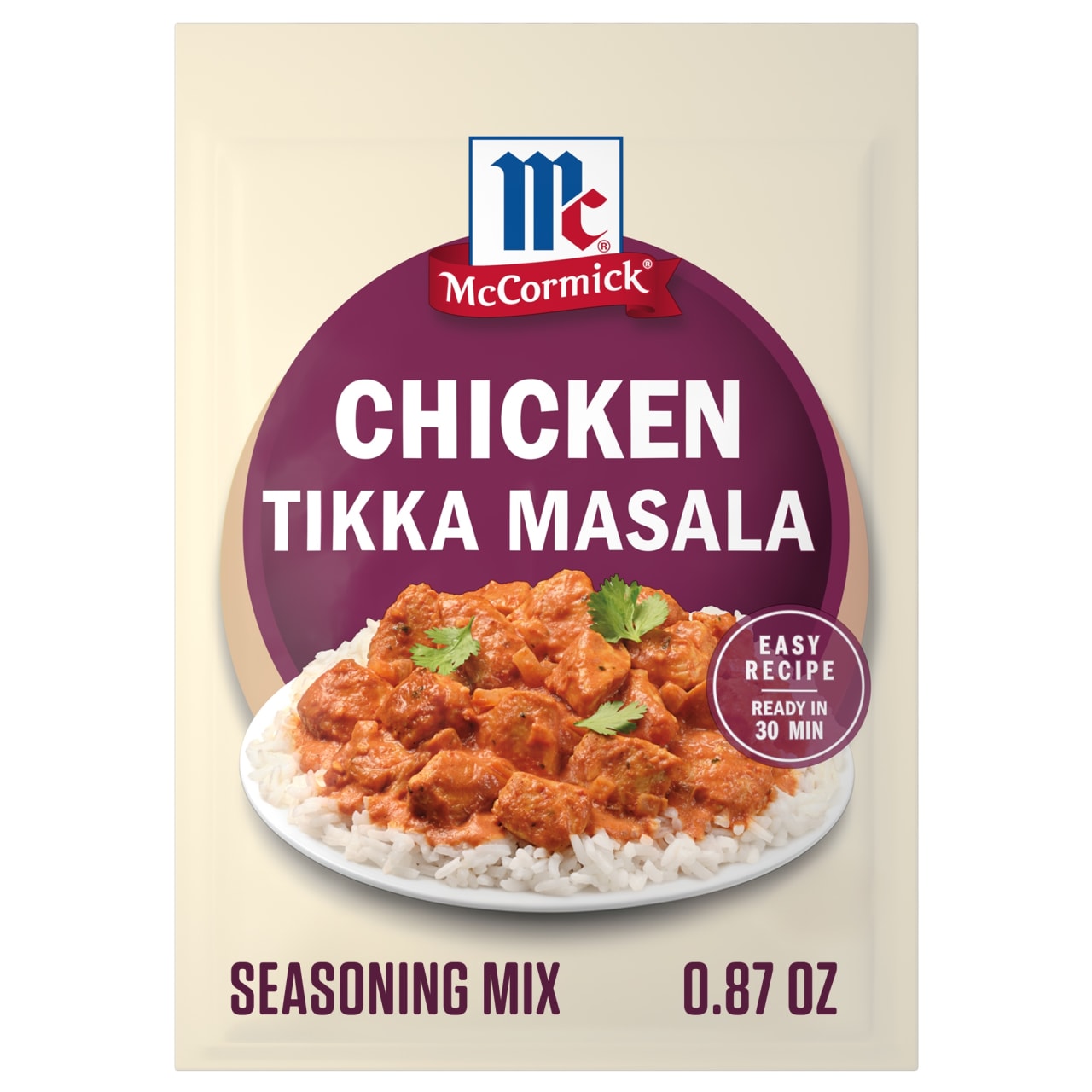 McCormick Chicken Tikka Masala Seasoning Mix, 0.87 oz