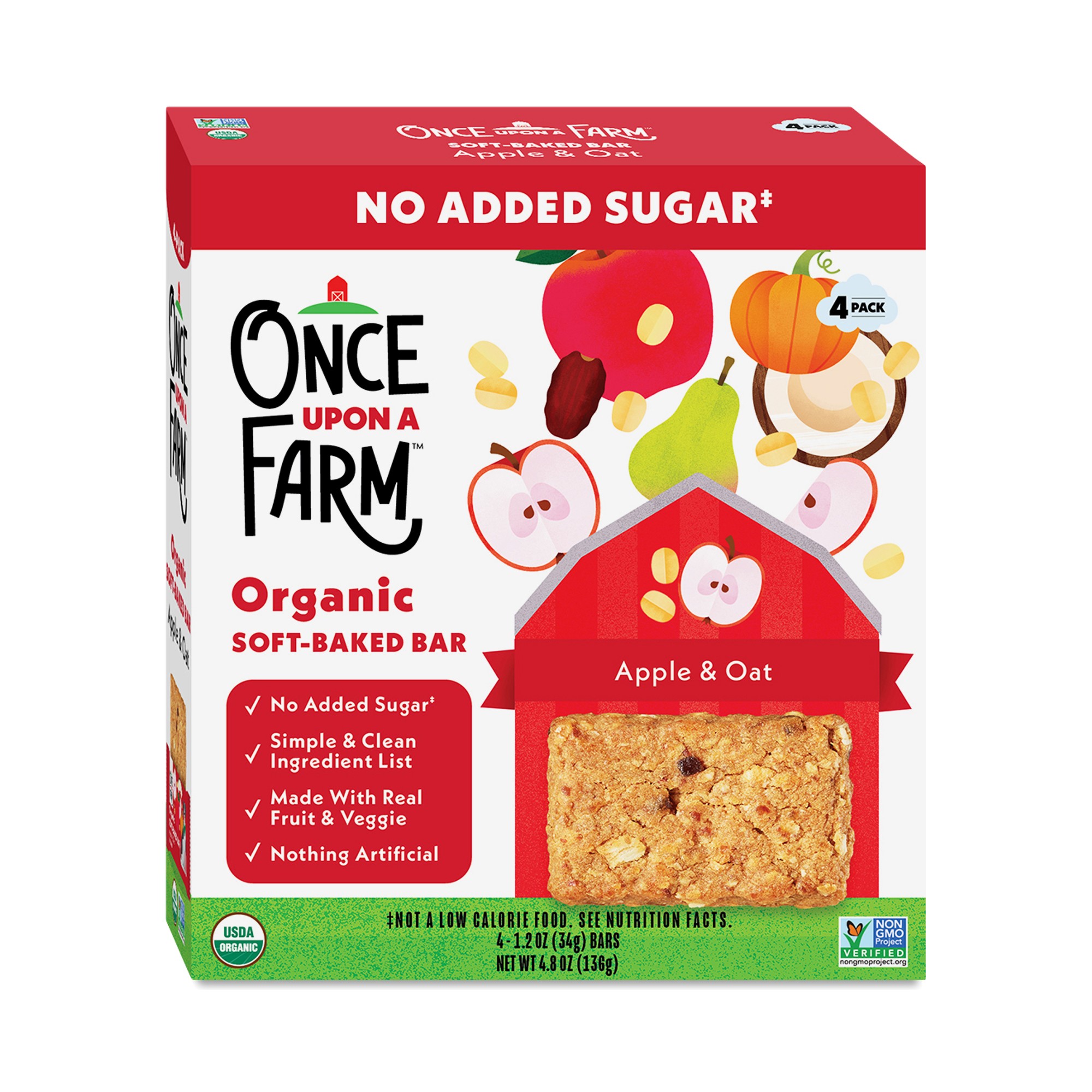 Once Upon a Farm Apple banana Beet 4oz