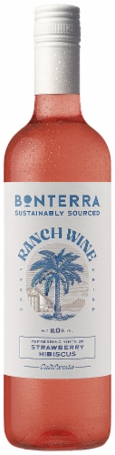 Bonterra Ranch Strawberry Hibiscus Blend California White Wine