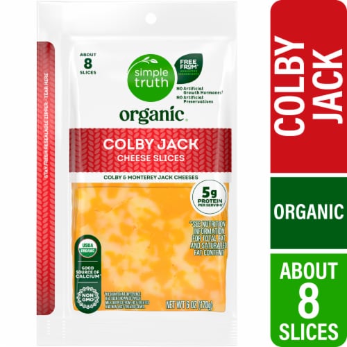 Simple Truth Organic® Colby Jack Cheese Slices