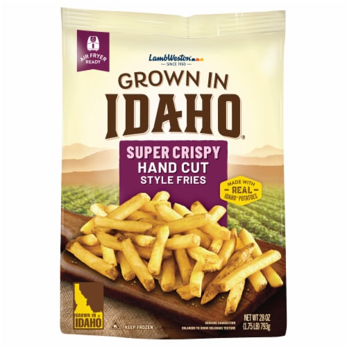 Grown in Idaho® Hand Cut Style Fries Frozen Potatoes