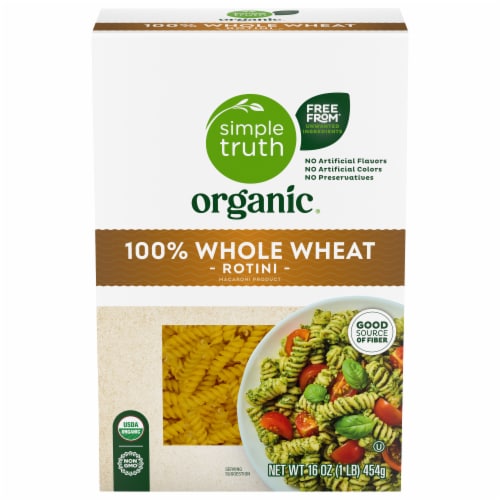 Simple Truth Organic® 100% Whole Wheat Rotini Pasta